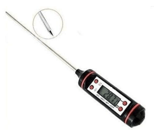 Digital Lcd Cooking Food Meat Probe Kitchen Bbq Thermometer Temperature Test Pen, instant read thermometer for Industrial, Grill, Candy, Milk, Oil, Liquid, Lab Chemical (5.9 Inches) - Image 4